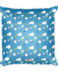 AboutKika Birds - Allover Blue - Square Pillow